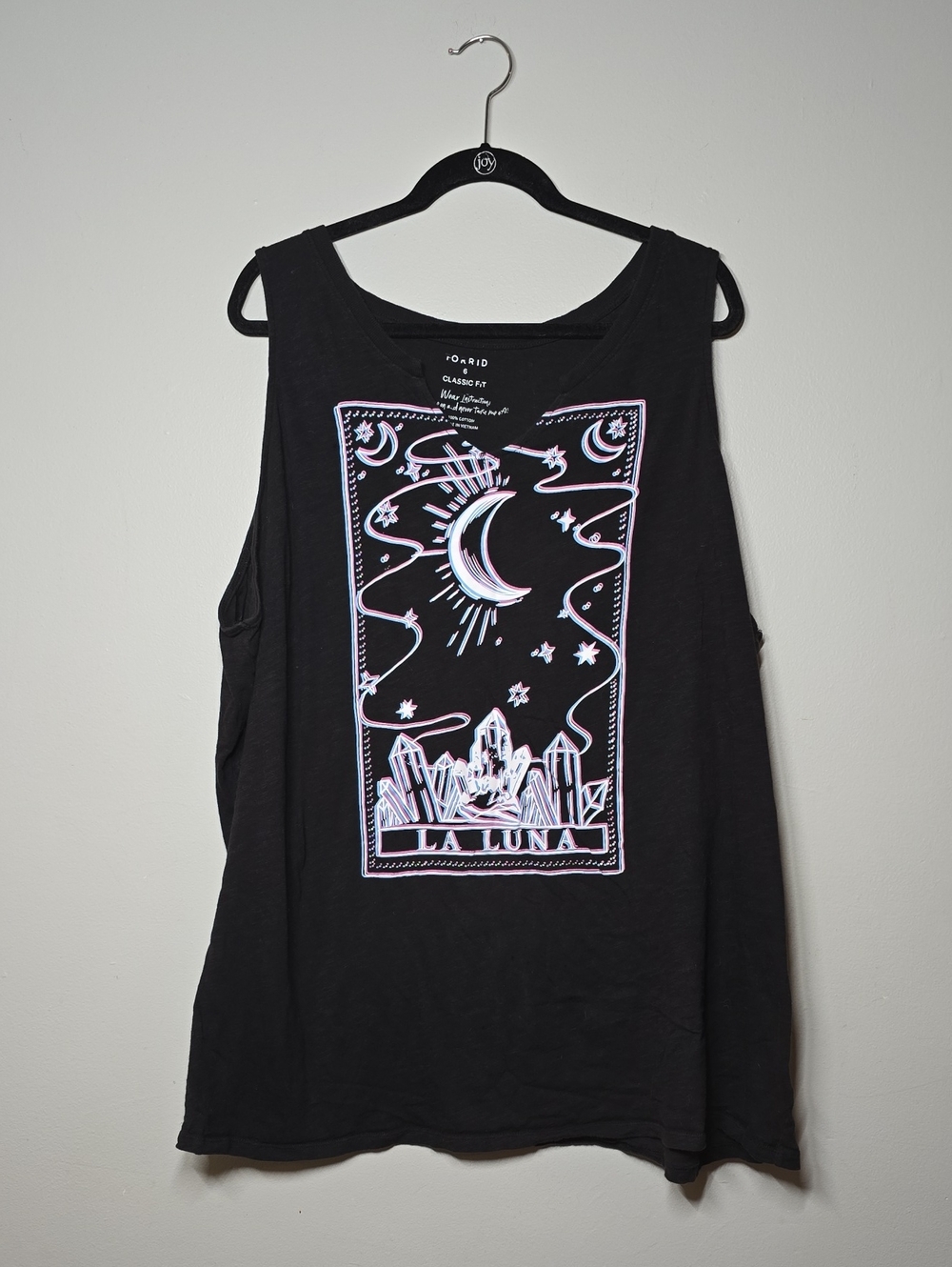 torrid Black Graphic Tank